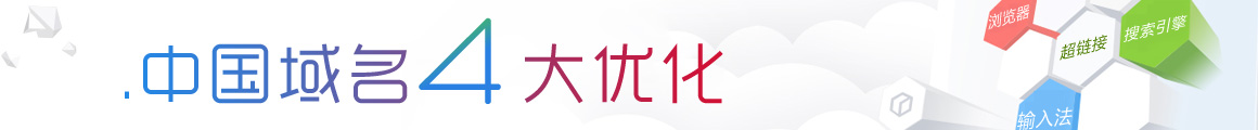 中文域名4大優化